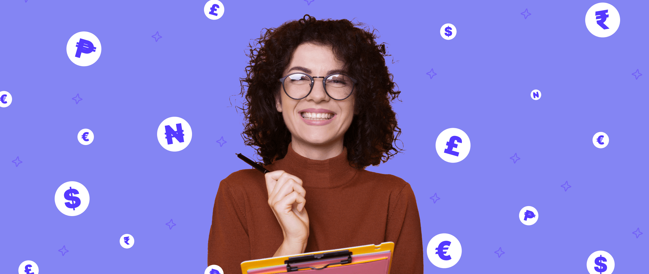 Different currency symbols and signs of the world